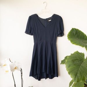 Reformation Navy Minidress
